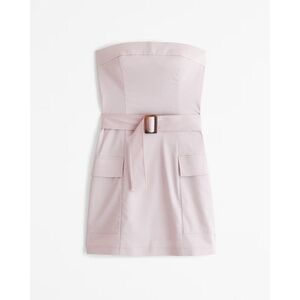 NWT Abercrombie Purple Utility Cargo Dress Medium